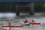 Canoeing the Red Cedar River at Irvington Campground